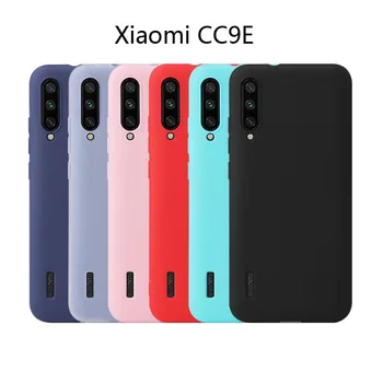 Для Xiaomi CC9E Красочный чехол Xiaomi CC 9E Силиконовый TPU мягкий чехол для Xiaomi CC9 E Ультратонкая Матовая задняя крышка ярких цветов