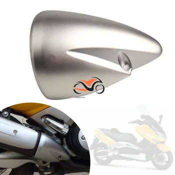Для YAMAHA TMAX500 2001-2005 Мотоциклетный глушитель, передняя защита, защитная крышка выхлопной трубы