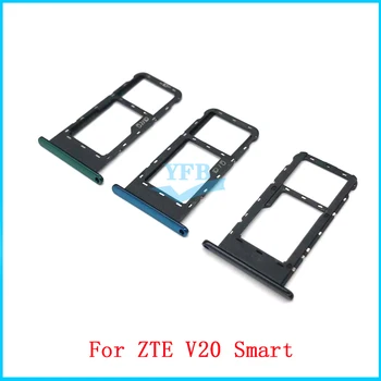 Для ZTE Blade V20 Smart SIM-карта лоток Слот держатель Адаптер Запасные части