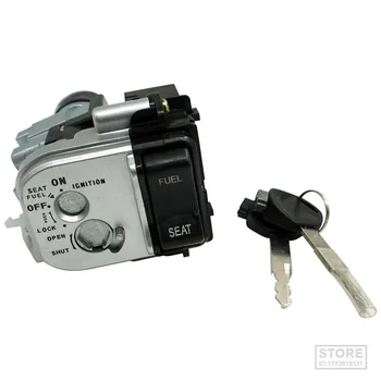 Для Мотоцикла LEAD SHmode SH150 PCX Выключатель Зажигания С 2 Ключами Key Lock Переключатели В Сборе Замок Зажигания Бочкообразный Замок