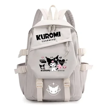Дорожная сумка Sanrio hello kitty, рюкзак kuromi, женский японский симпатичный школьный ранец, сумка для старшеклассниц.