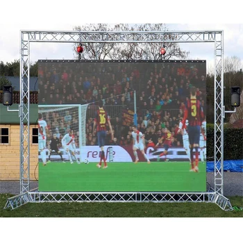 Завод прямых продаж SMD Outdoor P4 полноцветный арендный рекламный экран 512x512mm panel led video wall TV display screen