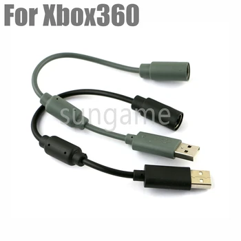 Замена шнура USB-адаптера 15шт для Xbox 360 Проводные игровые кабели Подключение контроллера