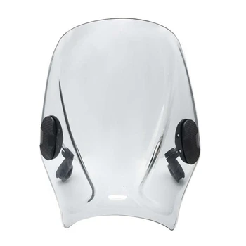 Защитная крышка дефлектора ветрового стекла мотоцикла для Keeway Superlight 125 / 150 / 200 (Прозрачная)