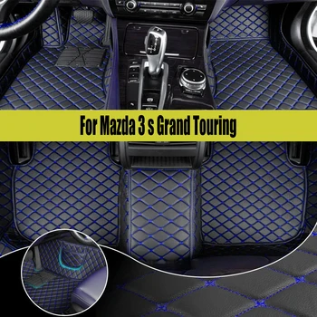 Изготовленный На Заказ Автомобильный Коврик Для Mazda 3 S Grand Touring 2007-2013 Годов Выпуска Модернизированной Версии Аксессуары Для Ног Coche Ковры