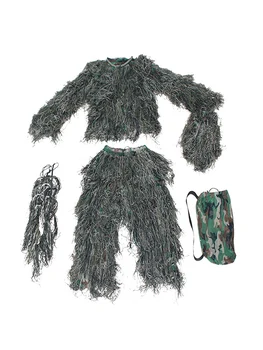 Камуфляжная одежда для джунглей Из полиэстера с полным покрытием, Охотничьи костюмы