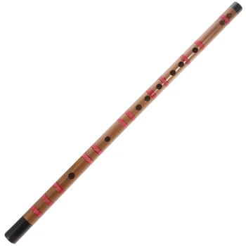 Китайская флейта, винтажная деревянная флейта, портативный кларнет, традиционный музыкальный инструмент для начинающих, подарки на день рождения (клавиша D)