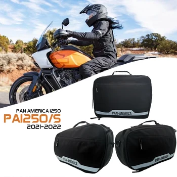Комплекты багажных накладок для мотоциклов для Pan America PA RA 1250 S 2021 2022 Pa1250 Аксессуары, Водонепроницаемая спортивная верхняя коробка, сумка, задний багажник