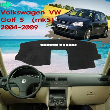 Крышка Приборной панели Защитный Светоотражающий Ковер для Volkswagen VW Golf 5 MK5 2004 ~ 2009 1K 2005 2006 Солнцезащитный Козырек Ковер Автомобильные Аксессуары