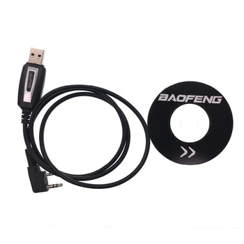 Легкий USB-кабель для программирования 918A, совместимый с кабелем для портативной рации UV5R / 888s с проводом для прошивки драйвера