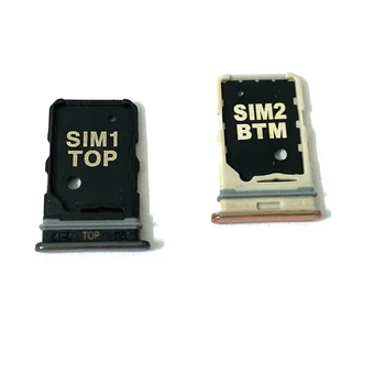 Лоток для sim-карт Samsung Galaxy A80 A805 Держатель Слота Для Лотка для SIM-карт Dual sim
