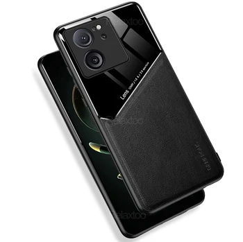 Магнитный кожаный Чехол Для Телефона Xiaomi Redmi K60 Ultra Full Защита Объектива Камеры Задняя Крышка для redmi k60 ultra противоударная крышка