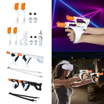 Магнитный Поддельный Приклад Пистолета Quick Release VR Controllers Для Хранения Игровых Аксессуаров VR Shooting Gun Controller для PSVR2