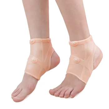 Магнитотерапевтический Бандаж для голеностопного сустава Силиконовый Компрессионный Поддерживающий Носок для ног