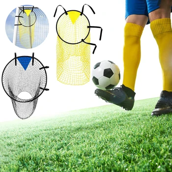 Многофункциональная сетка-мишень для футбольных тренировок, Складные ящики для футбольных мячей с выделенными зонами подсчета очков для повышения точности стрельбы