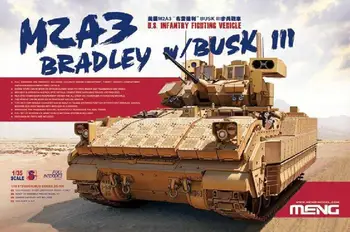 Модель Meng SS-004 в масштабе 1/35 Боевой машины пехоты США M2A3 Bradley с пластиковым модельным комплектом BUSK III