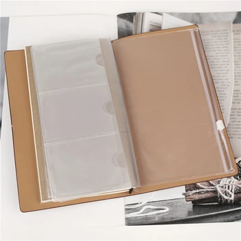 Модный кожаный блокнот для записей с украшениями в виде кристаллов, плотная бумага для ежедневных поездок на работу, Y3NC
