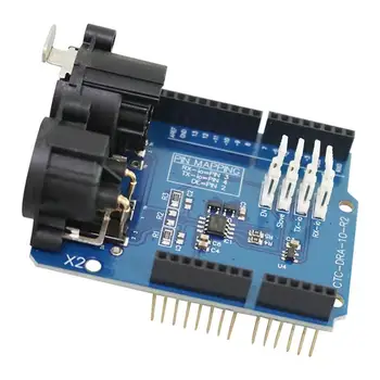 Модуль платы расширения Max485 DMX Shield для Arduino Smart Robot Components Комплекты автоматизации