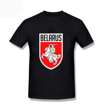 Мужская Белорусская Черная футболка Harajuku Street T-Shirt С Принтом Плюс Размер Белой Кошульки Geek Hipster Хлопчатобумажная Футболка Homme 3XL