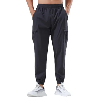 Мужские спортивные штаны, спортивные штаны для бега с карманами на молнии, футбольные тренировочные спортивные брюки для бега трусцой, спортивные леггинсы для фитнеса, спортивные штаны