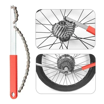 Набор инструментов для снятия маховика велосипеда с кассетным ключом 12 зубьев, ключ для снятия кассетной звездочки MTB, Портативные аксессуары для велосипеда