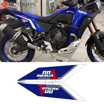 Наклейка на декоративную панель кузова мотоцикла для Yamaha Tenere 700 2019 2020 2021 Наклейки на хвостовой обтекатель