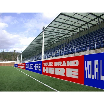 Наружные светодиодные панели P10 по периметру футбольного стадиона 960*960 мм, рекламный экран, светодиодная видеостена