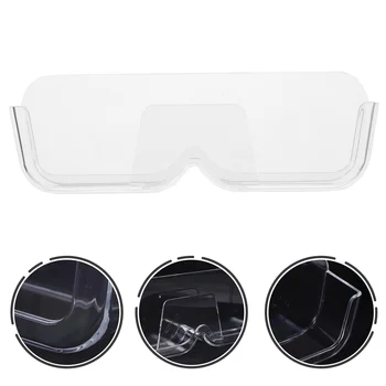 Настенный ящик для хранения очков без гвоздей Настенный Стеллаж для выставки солнцезащитных очков Прозрачный