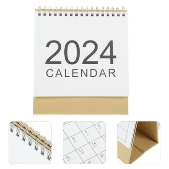 Настольный Календарь на 2023 год Ежемесячный Календарь Декор Канцелярские принадлежности Маленький Настольный Календарь
