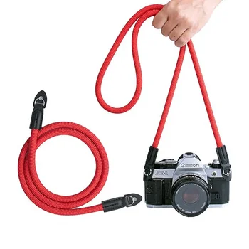 Нейлоновый Ремешок Для Камеры Плетеная Веревка Для Запястья Ручной Шнур Шейный Ремешок Ремешок для Sony Fushi Lycra Polaroid Canon Nikon Аксессуары Для Фотоаппаратов