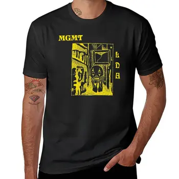 Новая обложка MGMT, футболка little dark age, быстросохнущая футболка с аниме коротким рукавом, футболки для спортивных фанатов, мужская футболка с рисунком