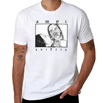 Новая футболка amyl and the sniffers, забавная футболка, футболки оверсайз, мужские футболки с графическим рисунком
