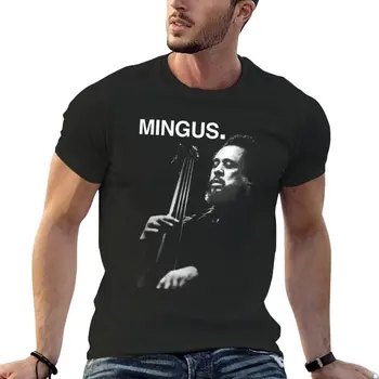 Новая футболка Charles Mingus Essential в корейском стиле, модная рубашка с животным принтом для мальчиков, тренировочные рубашки для мужчин