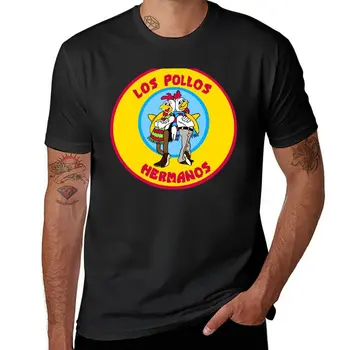 Новая футболка Los Pollos Hermanos, корейские модные футболки для мальчиков, футболки для спортивных фанатов, мужская хлопковая футболка