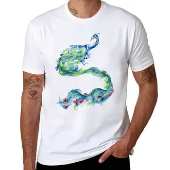 Новая футболка Peacock Spirit, футболки для мальчиков, футболки с графическим рисунком, футболки больших размеров, облегающие футболки для мужчин