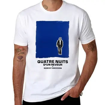 Новая футболка QUATRE NUITS D'UN REVEUR с аниме, футболки на заказ, мужская одежда