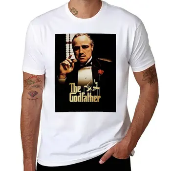 Новая футболка The Godfather, футболки, пустые футболки, возвышенная футболка, футболка для мужчин