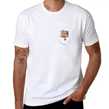 Новая футболка Touhou - Mini Pocket Suika, эстетическая одежда, футболка, короткая мужская тренировочная рубашка