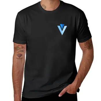Новая футболка Vuetify V symbol, летняя футболка sublime, топ с коротким рукавом, простые белые футболки для мужчин