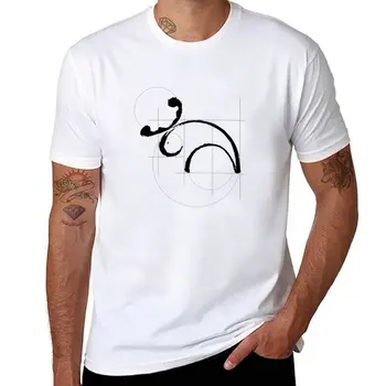 Новая футболка с изображением витрувианского лося, быстросохнущая футболка, одежда с аниме, простые черные футболки, мужские