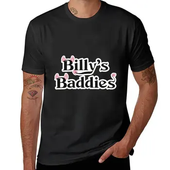 Новые футболки Billy's Baddies, Art 1, топы, футболки, мужская одежда, мужские тренировочные рубашки