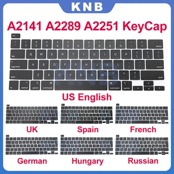 Новый A2141 A2251 A2289 Клавиши клавиатуры Keycaps Для Macbook Pro Retina 13 