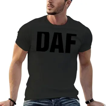 Новый БЕСТСЕЛЛЕР DAF (Deutsch Amerikanische Freundschaft), Товарная футболка, Эстетическая одежда, пустые футболки, мужская одежда