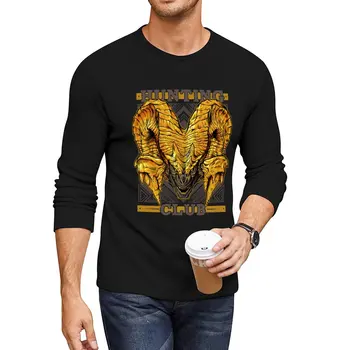 Новый охотничий клуб: длинная футболка Kulve Taroth, одежда из аниме, спортивная рубашка, мужские футболки с графическим рисунком, комплект