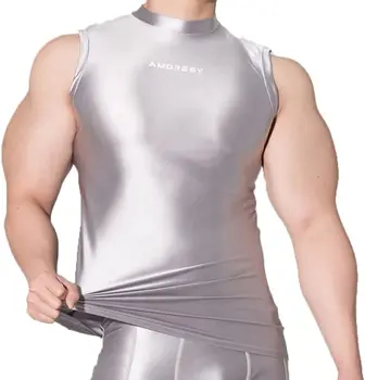 Обтягивающая эластичная одежда для фитнеса серии AMORESY Poseidon, шелковистая, со льдом, для занятий спортом и фитнесом без штанов