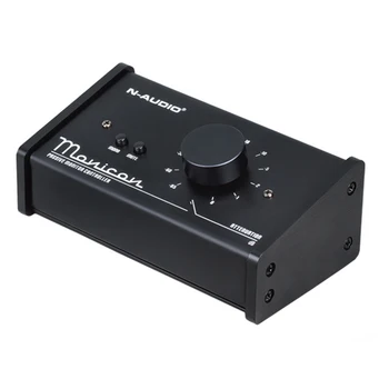 Пассивный аудиоконтроллер, монитор Ack / XLR, Комбинированный Стереоразъем, вход с возможностью отключения звука, Моно Суммирование