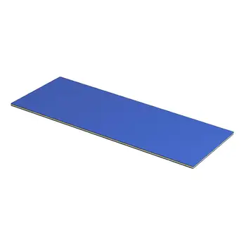 Плавающий Коврик-Подушка Pad 70.8x21.7x1.3 дюйма Прочный Легкий Сине-желтый и Синий для Игр, Отдыха