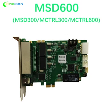 Поддержка синхронной отправки карты контроллера полноцветного светодиодного экрана MSD600 /Nova sending card MSD300 MCTRL300 MCTRL600 660