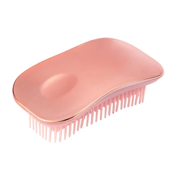 Портативные расчески для волос, предотвращающие спутывание, СПА-щетка для душа, гребень для волос (розовый)