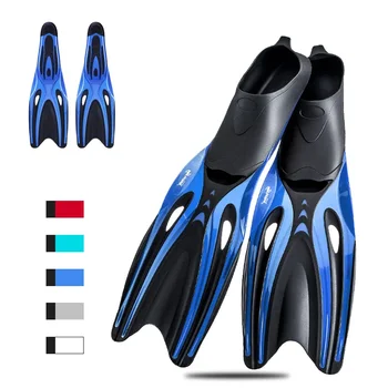 Профессиональные защитные ботинки-лягушки для дайвинга для детей или взрослых для фридайвинга, усовершенствованные прочные ласты для подводного плавания